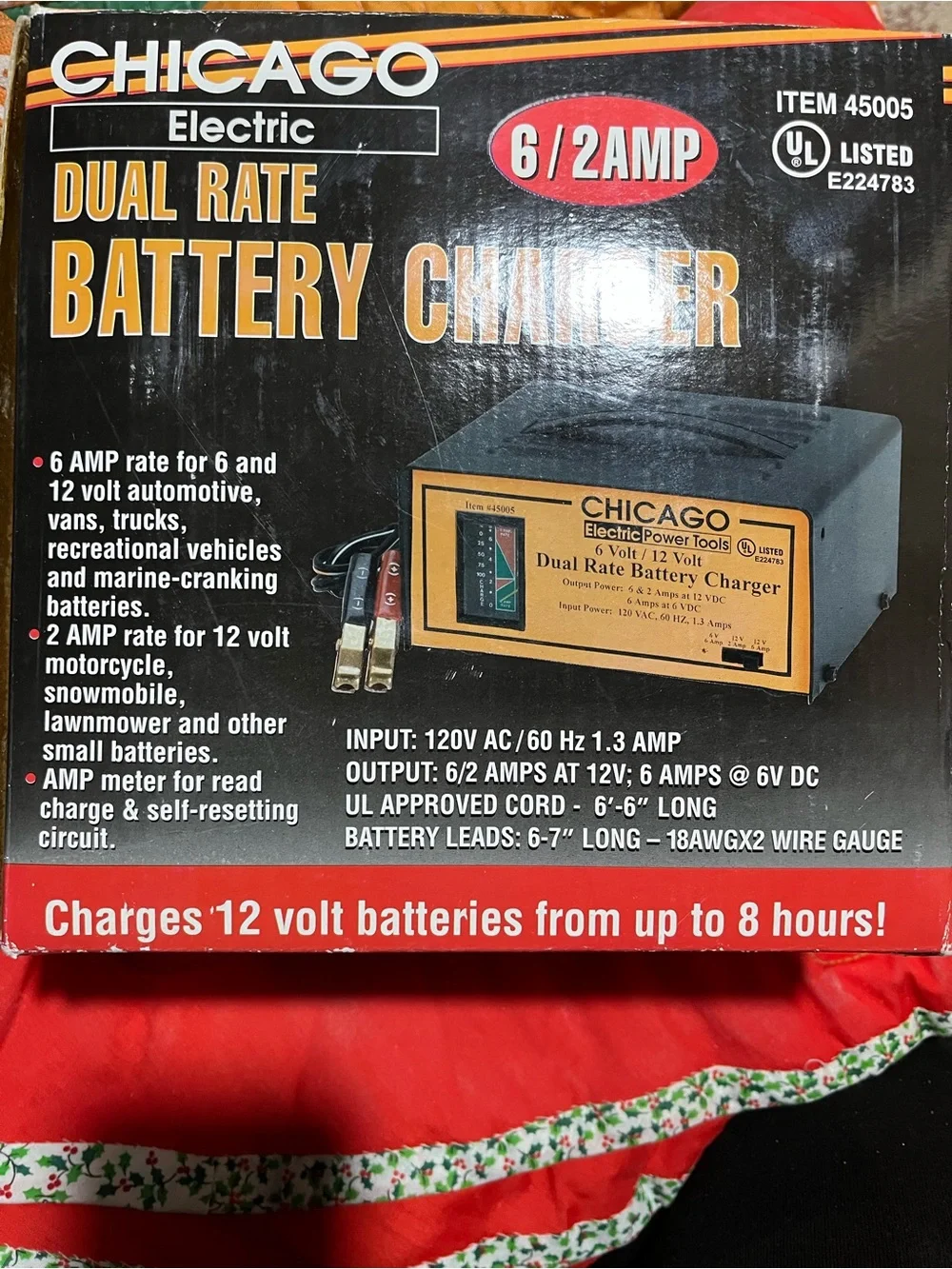 chicago electric dual rate